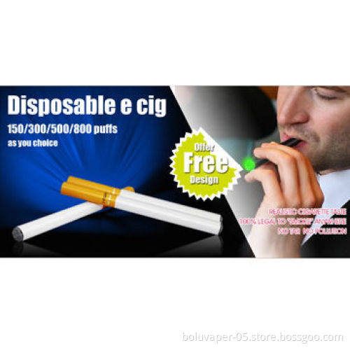 Mini Disposable E-cigarette with 280mAh Battery Capacity
